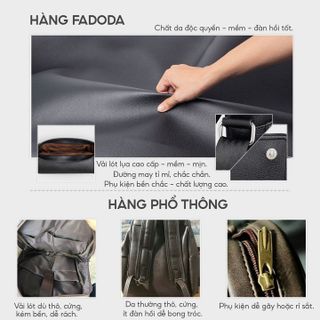 TÚI ĐEO CHÉO NAM DÁNG NGANG FADODA FDC19