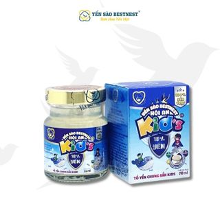 YẾN SÀO BESTNEST HỘI AN - HŨ YẾN CHƯNG SẴN KID'S 18% - HŨ 70ML
