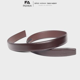 DÂY THẮT LƯNG DA BÒ THỜI TRANG CAO CẤP FT1 FADODA [KHÔNG BAO GỒM MẶT]