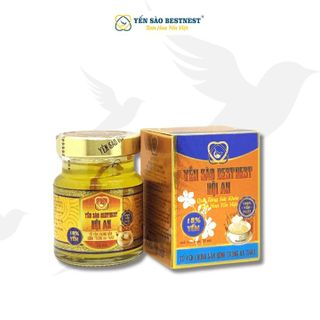 YẾN SÀO BESTNEST HỘI AN - HŨ YẾN CHƯNG SẴN ĐÔNG TRÙNG HẠ THẢO 18% - HŨ 70ML