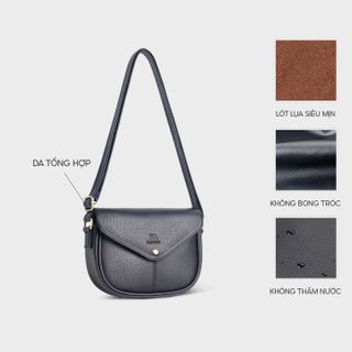 COMBO SIÊU HỜI - TÚI ĐEO CHÉO NỮ ĐA NĂNG FN19 VÀ VÍ DA MINI THỜI TRANG FADODA FVN21