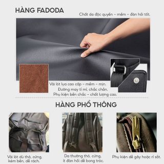 TÚI ĐEO CHÉO NAM DÁNG ĐỨNG FADODA FDC18