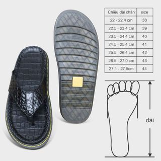 DÉP NAM DA CÁ SẤU THẬT FCD2 - FADODA