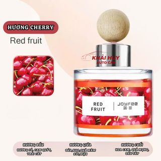 ( BÁN SỈ) Nước Hoa Ô Tô Aroma 120ml Nắp Gỗ Cao Cấp – Tinh Dầu Thơm Phòng, 4 Mùi Hoa Quả, Lưu Hương Lâu