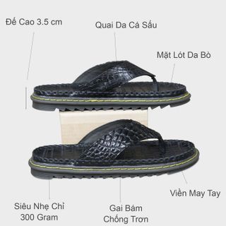 DÉP NAM DA CÁ SẤU THẬT FCD2 - FADODA