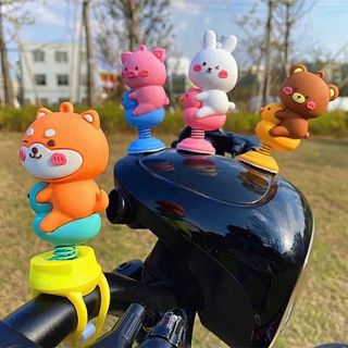 (BÁN SỈ) Phụ Kiện Trang Trí Thú Nhún Lò Xo Trang Trí Ô Tô & Xe Máy – Gắn Taplo, Mũ Bảo Hiểm – Dễ Thương Nhiều Mẫu