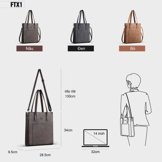 TÚI XÁCH NỮ THỜI TRANG CÔNG SỞ FTX1- FADODA