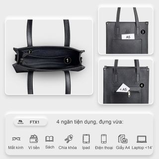 TÚI XÁCH NỮ THỜI TRANG CÔNG SỞ FTX1- FADODA
