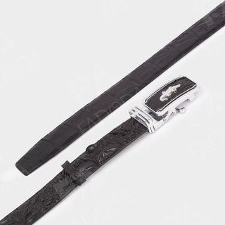 THẮT LƯNG DA CÁ SẤU THẬT SP-FCB03G DÂY LIỀN BẢN RỘNG 4.0CM - FADODA