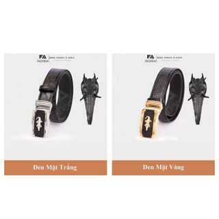 THẮT LƯNG CÁ SẤU SP-FCB01B DÂY LIỀN NGUYÊN MIẾNG BẢN RỘNG 3.5CM - FADODA