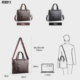 CẶP DA CÔNG SỞ ĐA NĂNG FADODA FCD311