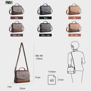 TÚI ĐEO CHÉO NỮ THỜI TRANG FADODA FN51