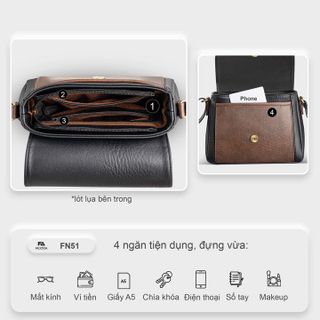 TÚI ĐEO CHÉO NỮ THỜI TRANG FADODA FN51