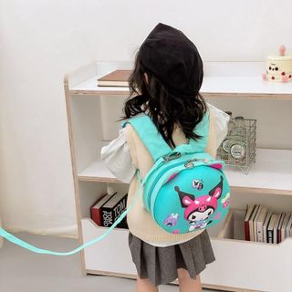 Ba Lô KUROMI Cho Bé Gái Mẫu Giáo – Hoạt Hình Đáng Yêu, Đựng Đồ Tiện Lợi AT10