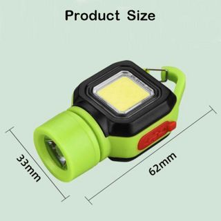 ĐÈN PIN MINI KIÊM MÓC KHOÁ DF-668 (H24)