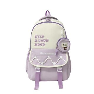 Ba Lô Sinh Viên Dung Tích Lớn Mẫu Mới – Phong Cách Basic Hiện Đại AT8