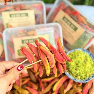 ỔI HỒNG RUBY SẤY MUỐI ỚT DẺO THƠM SIÊU CUỐN 500G - WINNIE HOUSE