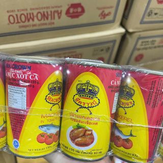 [Combo 10 Lon] Cá Nục Xốt Cà