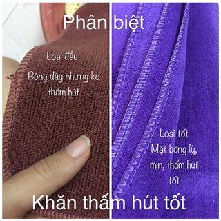 Khăn Gội Spa, Khăn Lau Đầu 35cm*75cm Chuyên Dùng Trong Spa, Nail, Salon