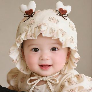 Mũ Bé Gái Kiểu Công Chúa Mỏng Nhẹ – Che Nắng, Bảo Vệ Thóp, Đội Xuân Hè Thu Thoáng Mát AB44