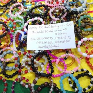 Vong tay chuoi deo tay vong hat deo tay phong thuy gia sale 6k nhiều mẫu ne