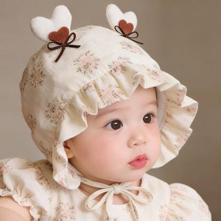 Mũ Bé Gái Kiểu Công Chúa Mỏng Nhẹ – Che Nắng, Bảo Vệ Thóp, Đội Xuân Hè Thu Thoáng Mát AB44