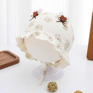 Mũ Bé Gái Kiểu Công Chúa Mỏng Nhẹ – Che Nắng, Bảo Vệ Thóp, Đội Xuân Hè Thu Thoáng Mát AB44