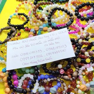 Vong tay chuoi deo tay vong hat deo tay phong thuy gia sale 6k nhiều mẫu ne