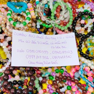 Vòng chuỗi đeo tay giá rẻ 6k nhiều mẫu mix nha