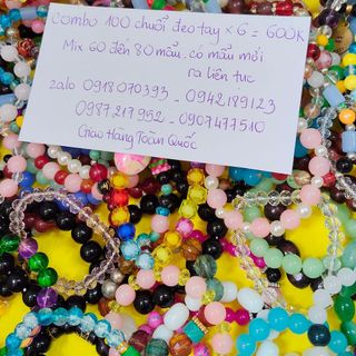 Vòng chuỗi đeo tay giá rẻ 6k nhiều mẫu mix nha