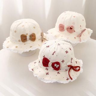 Mũ Mỏng Mùa Xuân Cho Bé Gái – Chống Nắng & Dễ Thương AB38