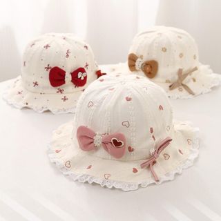 Mũ Mỏng Mùa Xuân Cho Bé Gái – Chống Nắng & Dễ Thương AB38