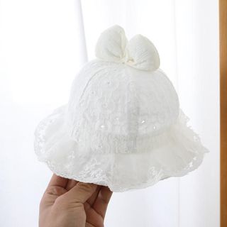 Mũ Công Chúa Lưới Cho Bé – Thoáng Khí, Ngọt Ngào, Chống Nắng Mùa Xuân Hè AB37