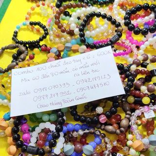 Chuoi hat deo tay vong deo tay phong thủy nhieu mẫu
