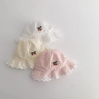 Mũ Công Chúa Ren Cho Bé Gái – Kiểu Qiunan Mùa Hè, Dễ Thương, Nhẹ Mát & Chống Nắng AB36