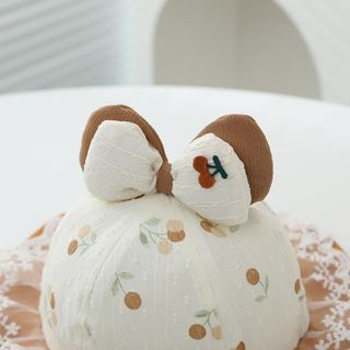 Mũ Bánh Bèo Công Chúa Cho Bé Gái – Dễ Thương, Viền Ren Ngọt Ngào, Phong Cách Hàn Quốc AB34