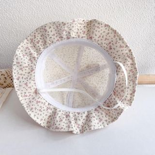 Mũ Công Chúa Hàn Quốc Cho Bé Gái – Ngư Dân Xếp Nếp Hoa, Chống Nắng, Bảo Vệ Da, Mùa Xuân Thu AB32
