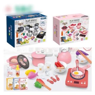BỘ ĐỒ CHƠI NẤU ĂN 36 MÓN CHO BÉ MẪU MỚI (T36)