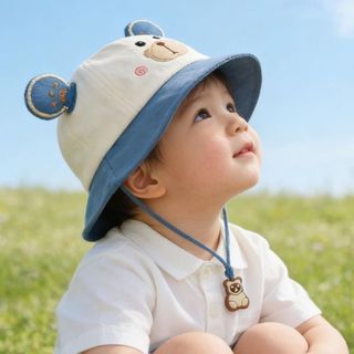 Mũ Xô Cho Bé – Cotton Thoáng Khí, Chống Gió & Chống Nắng Mùa Xuân Thu AB25