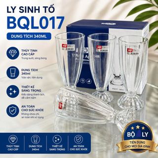 BỘ 6 LY SINH TỐ 340ML BQL017 (T6)