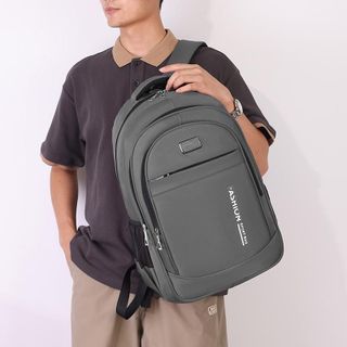 Balo laptop form lớn chống nước – Balo nam nữ thời trang nhiều ngăn, cặp đi học đi làm du lịch tiện lợi AT7