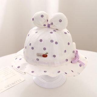 Mũ Ngư Dân Cotton Cho Bé Gái– Mũ Xô Chống Nắng & Chống Gió Mùa Xuân Thu AB20