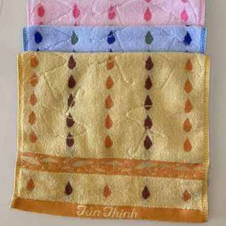 Khăn Mặt Giọt Mưa Tân Thịnh, KT 30x50cm_60g, Thấm Hút Tốt, Không Phai Màu
