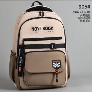 Balo laptop chống nước cao cấp – Balo học sinh sinh viên nhiều ngăn, túi đeo lưng form lớn thời trang nam nữ AT5