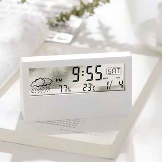 Đồng hồ LED báo thức đa chức năng – Hiển thị thời gian, lịch, nhiệt độ và độ ẩm
