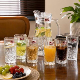 BỘ BÌNH THUỶ TINH KÈM 6 LY DELI YZH-35L7 (T6)