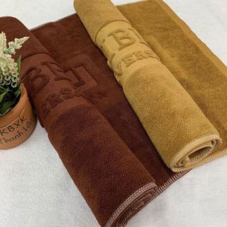Thảm Chùi Chân Khách Sạn 100% Cotton, Thấm Hút Tốt