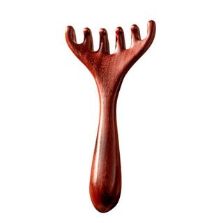 Lược Massage Da Đầu Gỗ Tự Nhiên – Lược Chải Tóc Thư Giãn Kinh Lạc NC4