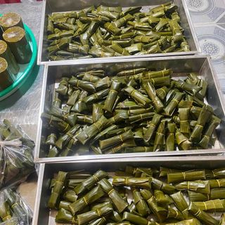 Chả Tép Heo Gói Lá Chuối Từ Thịt Heo Nguyên Chất 1kg