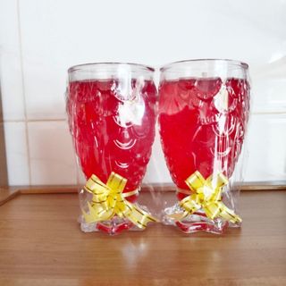 1 hộp Đèn cầy ly cá trung. Cao 12cm ( 3 cặp)